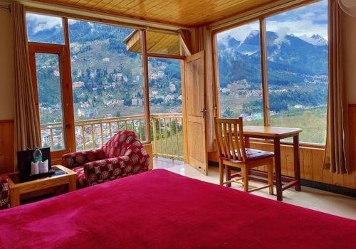 Hotel Mountain Face Manāli Kültér fotó