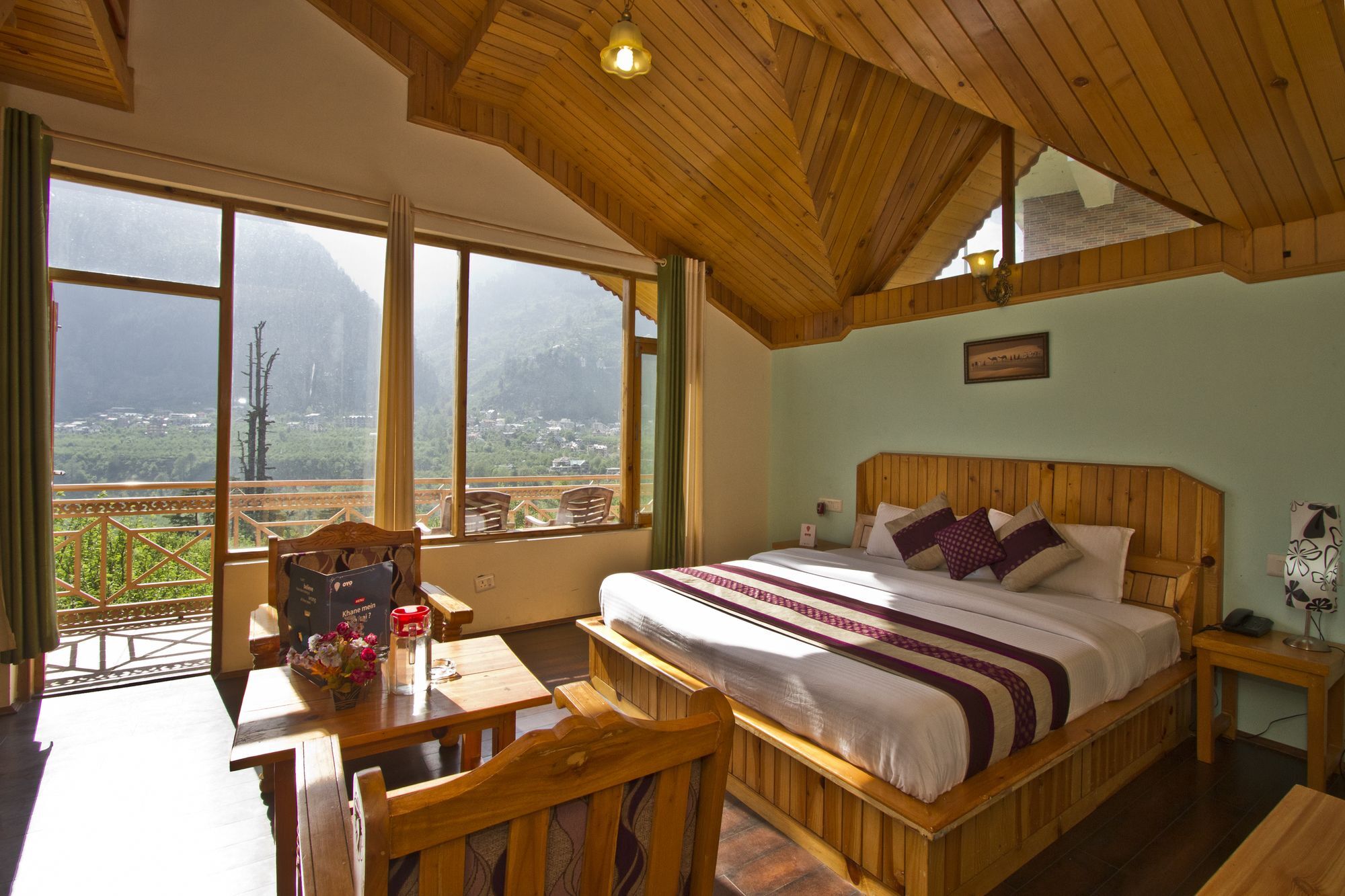 Hotel Mountain Face Manāli Kültér fotó