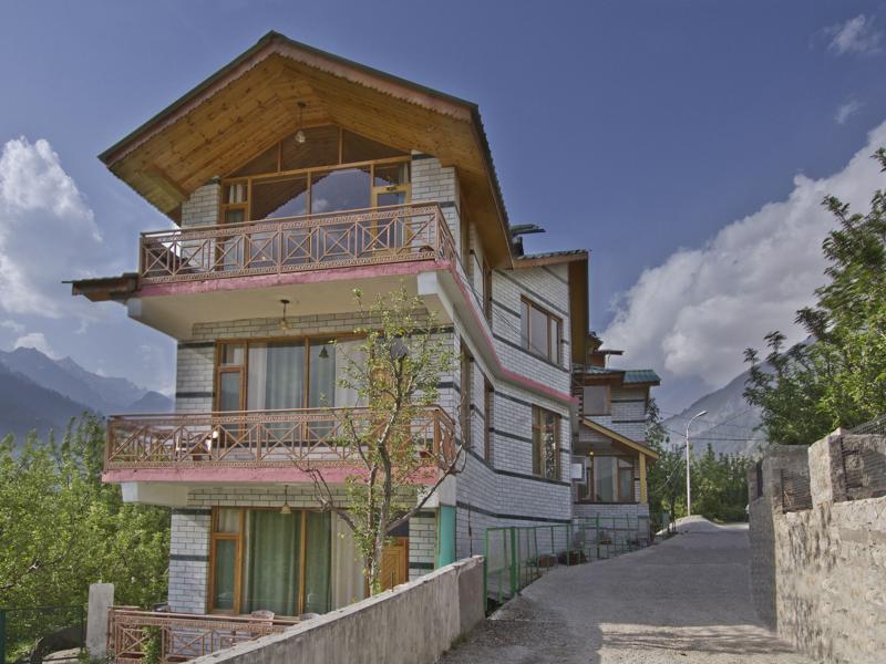 Hotel Mountain Face Manāli Kültér fotó